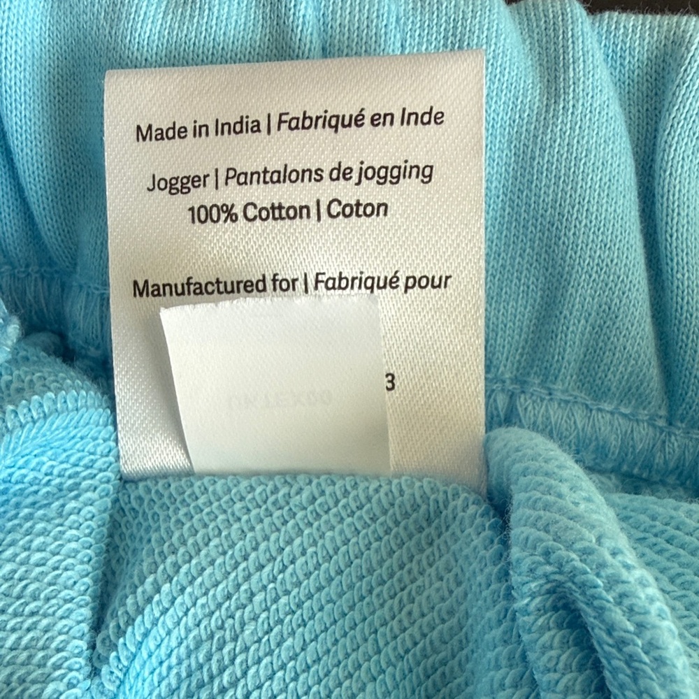 Year of Ours Light Blue Track Pants Size XL - Picture 5 of 6